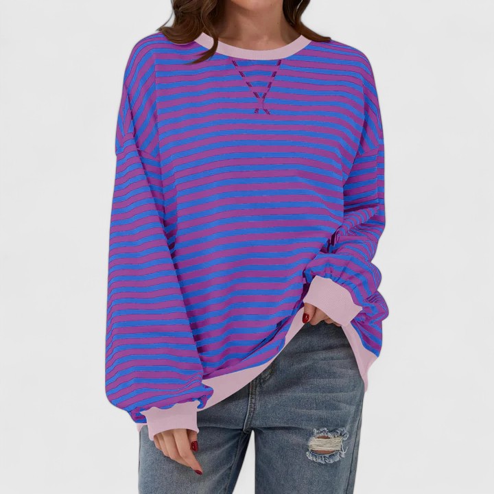 Nancy Boutique™ | Classic Striped Sweater