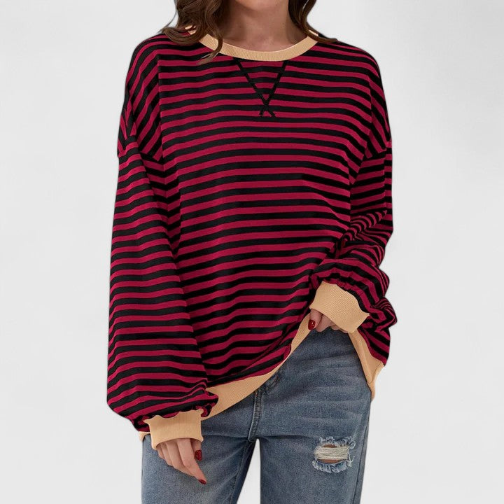 Nancy Boutique™ | Classic Striped Sweater