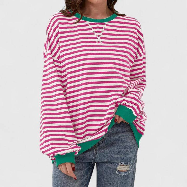 Nancy Boutique™ | Classic Striped Sweater