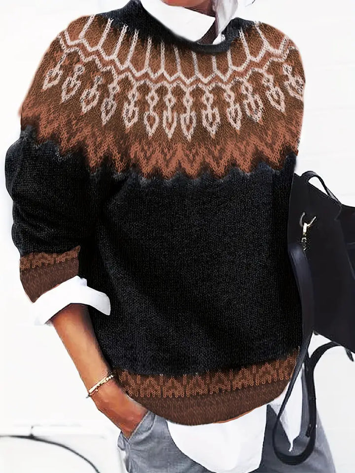 Nancy Boutique™| Nordic Charm Sweater