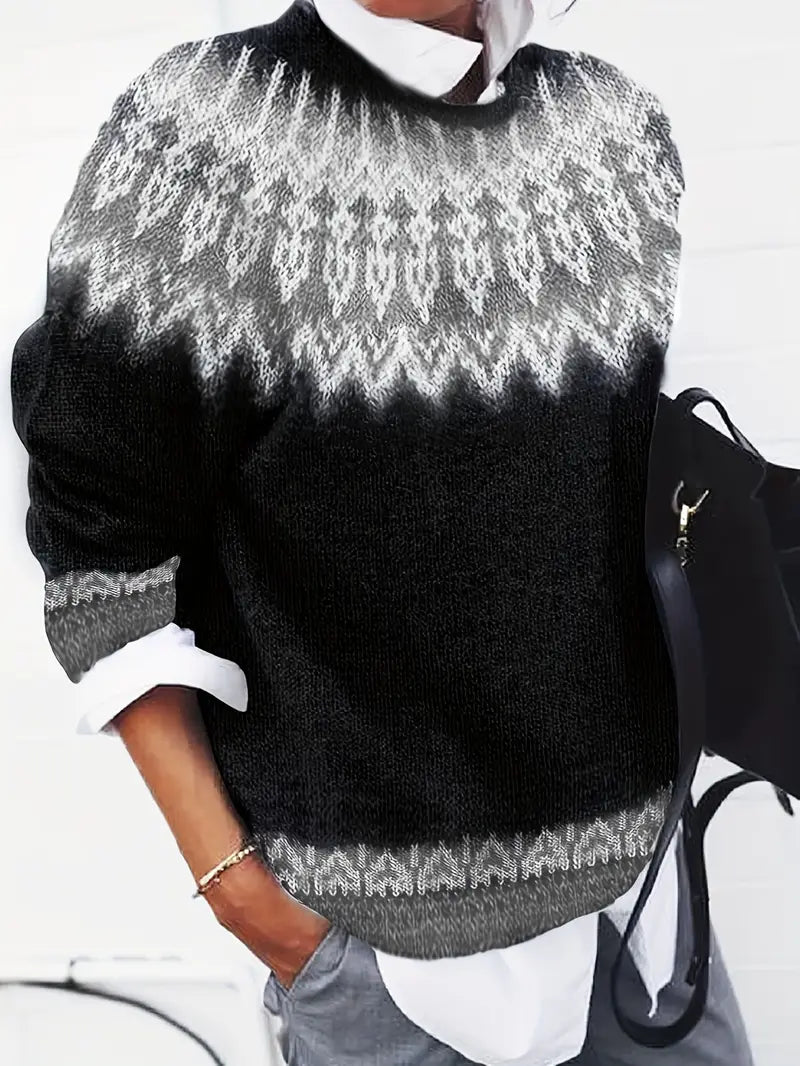 Nancy Boutique™| Nordic Charm Sweater