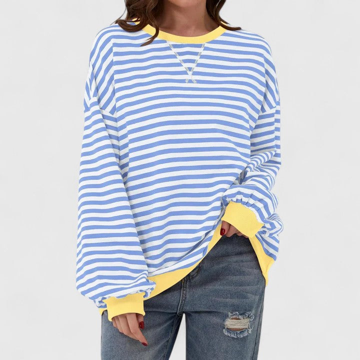 Nancy Boutique™ | Classic Striped Sweater