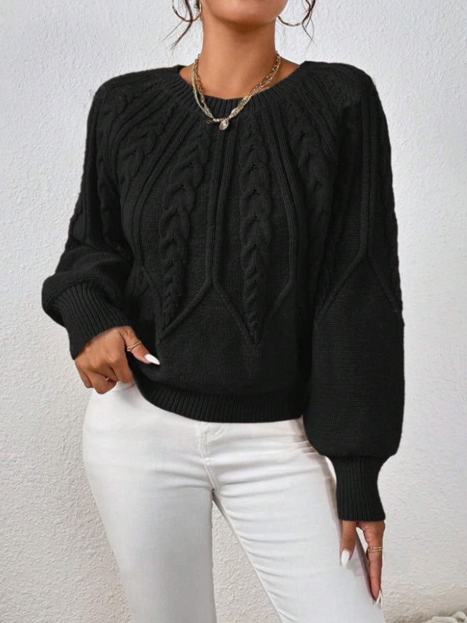 Nancy Boutique™ | Cozy Cable Knit Sweater