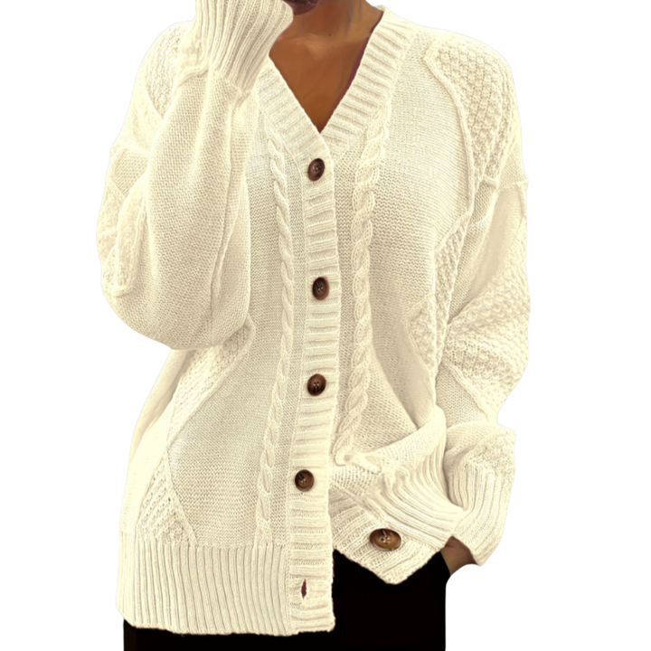 Nancy Boutique™ | Cable Knit Cardigan
