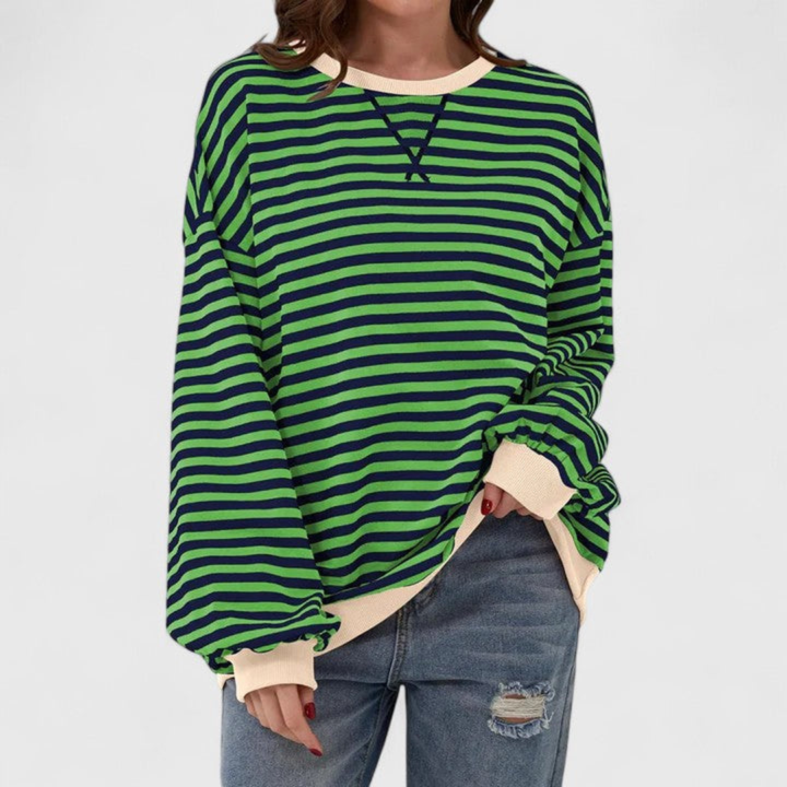 Nancy Boutique™ | Classic Striped Sweater