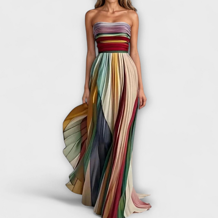 Nancy Boutique™ | Colourful Luxurious Dress