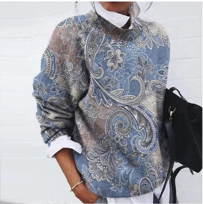 Nancy Boutique™ | Trendy Floral Sweater
