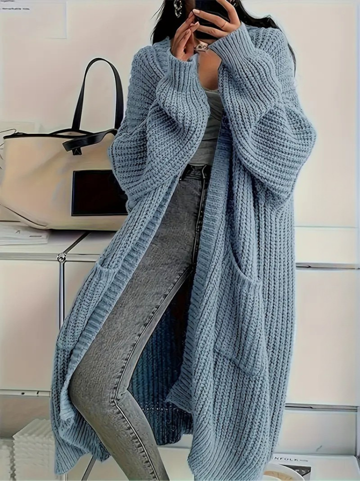 Nancy Boutique™| Long Knitted Cardigan Women