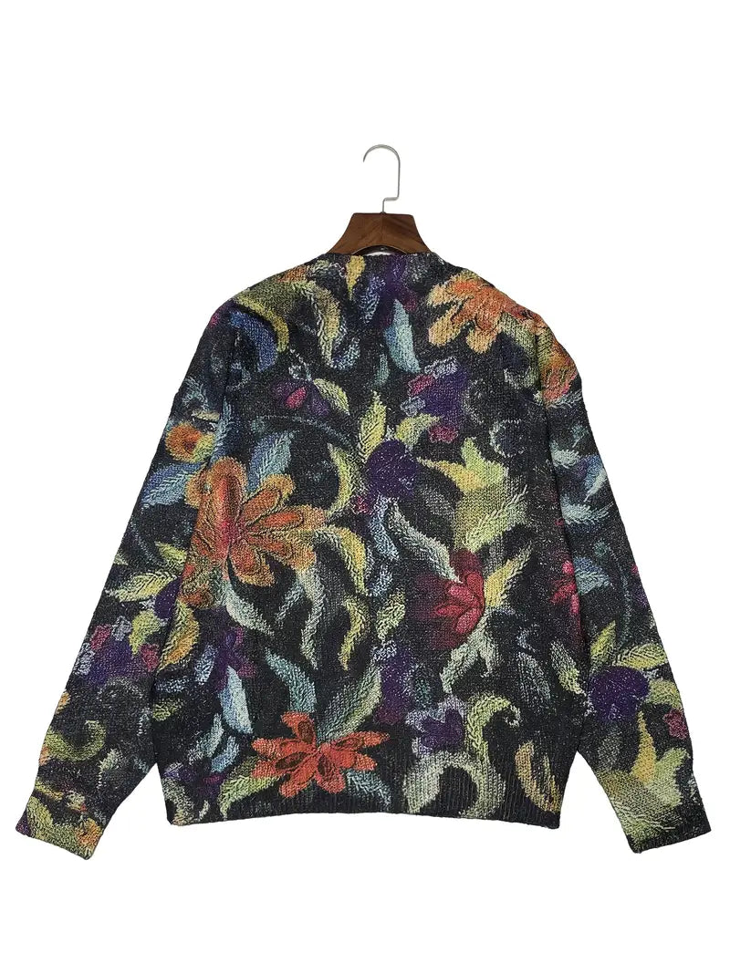 Nancy Boutique™ | Trendy Floral Sweater