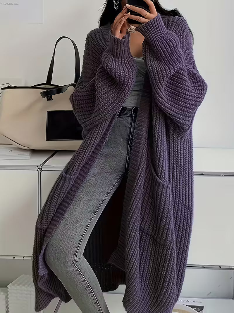 Nancy Boutique™| Long Knitted Cardigan Women