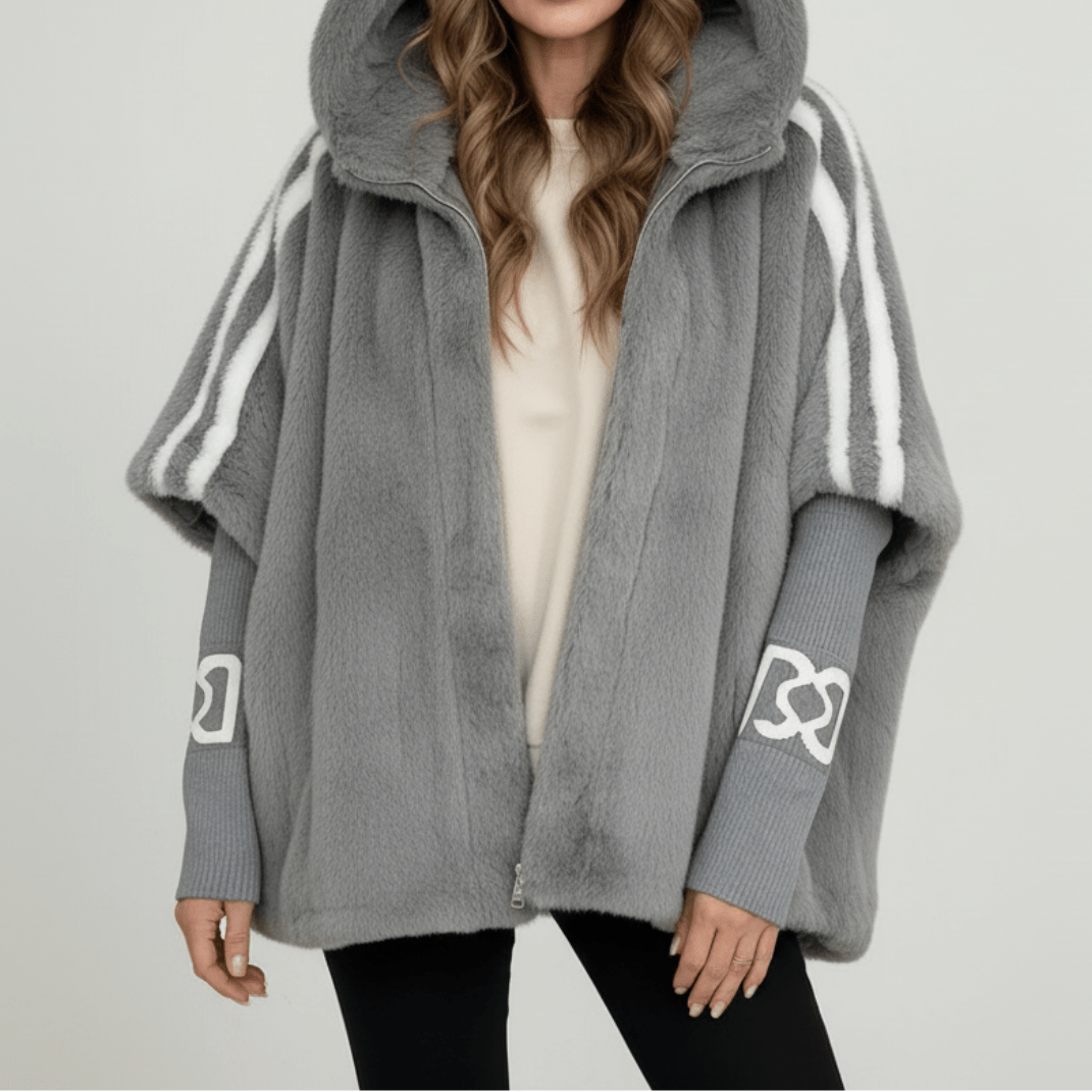 Donna | Hooded Fluffy Jacket