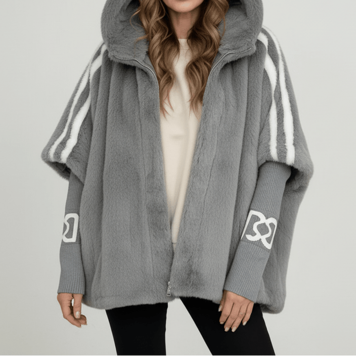 Donna | Hooded Fluffy Jacket