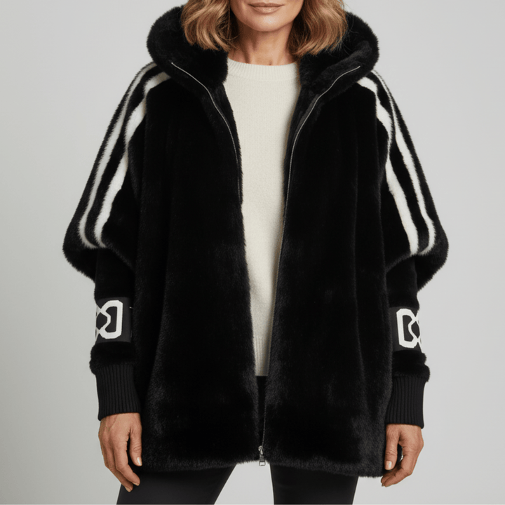 Donna | Hooded Fluffy Jacket