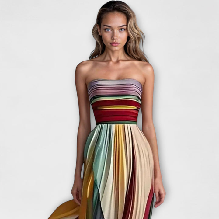 Nancy Boutique™ | Colourful Luxurious Dress